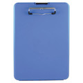 Clipboards | Saunders 00559 SlimMate 0.5 in. Clip Capacity Storage Clipboard, Holds 8.5 x 11 Sheets - Blue image number 1