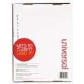 Just Launched | Universal UNV80002 1 in. x 4 in. Laser Printer Permanent Labels - White (5000/Box) image number 1