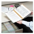File Folders | Smead 19091 Eight SafeSHIELD Fasteners 2/5-Cut Tabs 3 Dividers Legal Size Pressboard Classification Folders - Gray-Green (10/Box) image number 4