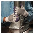 Cleaning Gloves | Ansell KCC 97431 230 mm Length G60 Purple Nitrile Gloves - Medium/Size 8, Black/White (12 Pairs/Carton) image number 6