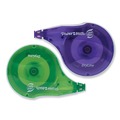 Erasers & Correction Supplies | Paper Mate Liquid Paper 6137206 0.17 in. x 472 in. DryLine Non-Refillable Correction Tape - Green/Purple Applicators (2/Pack) image number 1