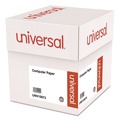 Back to School Sale | Universal UNV15873 9.5 in. x 11 in. 15 lbs. 3-Part Printout Paper - White/Canary/Pink (1200/Carton) image number 0