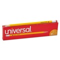 Pencils | Universal UNV55400 HB #2 Woodcase Pencil - Black Lead/Yellow Barrel (1-Dozen) image number 2