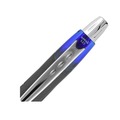 Pens | uni-ball 73833 Jetstream 1 mm Retractable Hybrid Gel Pen - Blue Ink/Black/Silver/Blue Barrel/Bold (1-Dozen) image number 3