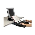 Desktop Organizers | 3M DH630 150 Sheet Capacity In-Line Adjustable Desktop Copyholder - Plastic (Black/Clear) image number 2