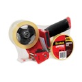 Labels | Scotch 3750-2-ST 3 in. Core Packaging Tape Dispenser with Two Rolls of Tape For Rolls Up to 0.75 in. x 60 yards - Red (2/Pack) image number 2