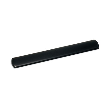 MOUSE PADS AND WRIST SUPPORT | 3M WR310LE 19 in. Antimicrobial Leatherette Cover Gel Wrist Rest for Keyboard - Black