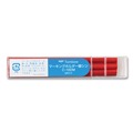 Back to School Sale | Tombow 51541 4.4 millimeter Mechanical Wax-Based Marking Pencil Refills - Red (10/Box) image number 2