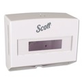 Paper & Dispensers | Scott KCC 09214 Scottfold 10.75 in. x 4.75 in. x 9 in. Folded Towel Dispenser - White (1/Carton) image number 0