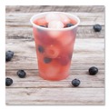  | Dart Y10 10 oz. High-Impact Polystyrene Cold Cups - Translucent (25 Sleeves/Carton) image number 6