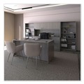 Office Filing Cabinets & Shelves | Alera ALEVA572816GY 15.88 in. x 20.5 in. x 28.39 in.Valencia Series Mobile Pedestal File 3-Drawer Legal/Letter - Gray image number 7