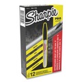 Permanent Markers | Sharpie 13601 Fine Bullet Tip Industrial Permanent Marker - Black (1-Dozen) image number 4