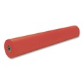 Arts & Crafts Supplies | Pacon P0063100 35 lbs. Wrapping Weight 36 in. x 1000 ft. Rainbow Duo-Finish Colored Kraft Paper - Orange (1-Roll) image number 1