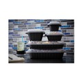 Food Trays, Containers, and Lids | Pactiv Corp. YCNB12X96400 EarthChoice Entree2Go 11.75 in. x 8.75 in. x 2.13 in. 64 oz. Plastic Takeout Container - Black (200/Carton) image number 3