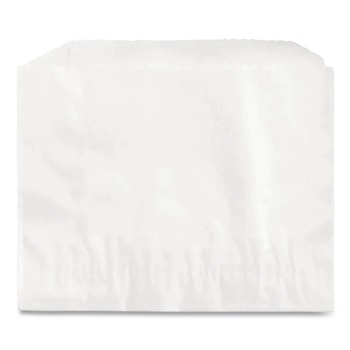 Bagcraft 450003 4-1/2 in. x 3.5 in. French Fry Bags - White (2000/Carton)