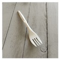 Cutlery | Boardwalk BWKFORKPPMW 5.51 in. Mediumweight Polypropylene Plastic Fork Cutlery - White (1000/Carton) image number 3