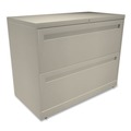 Office Filing Cabinets & Shelves | HON H782.L.L Brigade 700 Series Two-Drawer 36 in. x 18 in. x 28 in. Lateral File Cabinet - Putty image number 2