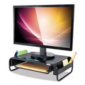 Office Electronics & Batteries | Allsop 32166 18 in. x 11.8 in. x 5.1 in. Supports 30 lbs. Metal Art Organizer 5 Monitor Stand - Black image number 2
