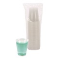 Just Launched | Boardwalk BWKTRANSCUP12CT 12 oz. Plastic Cold Cups - Translucent (1000/Carton) image number 2