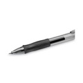 Pens | BIC RLC241-BK Gel-ocity Medium 0.7 millimeter Retractable Gel Pen Value Pack - Black Ink/Clear/Black Barrel (24/Pack) image number 2