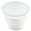 Food Trays, Containers, and Lids | Boardwalk BWKPRTN55TS 5.5 oz Plastic Souffle/Portion Cups - Translucent (2500/Carton) image number 1