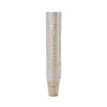 Cups and Lids | Dixie 2342R 12 oz Paper EcoSmart Recycled Fiber Hot/Cold Cups - Kraft/Green (1000/Carton) image number 4