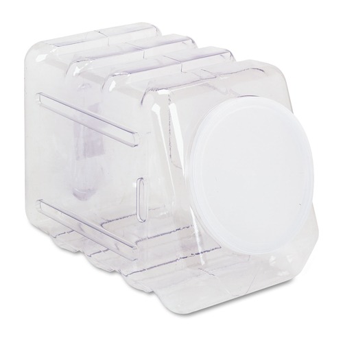 Boxes & Bins | Pacon P0027660 Plastic Interlocking Storage Container with Lid - Clear image number 0