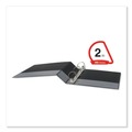Binders | Universal UNV20745PK 11 x 8.5 2 in. Capacity Slant D-Ring View Binder, 3 Rings - Black (6/Carton) image number 5