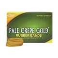 Rubber Bands | Alliance 20325 0.04 in. Gauge, Pale Crepe Gold Rubber Bands - Size 32, Crepe (1100-Piece/Box) image number 0