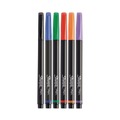 Pens | Sharpie 1976527 0.4 mm Water-Resistant Ink Porous Point Pen - Fine/Assorted Ink and Barrel Colors (6/Set) image number 1