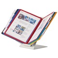 Desktop Organizers | Durable 551500 10 Panels VARIO Pro Legal Desktop Reference System - Assorted Borders and Panels image number 3