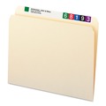 File Folders | Smead 10300 Straight Tabs Letter Size 0.75 in. Expansion File Folders - Manila (100/Box) image number 4