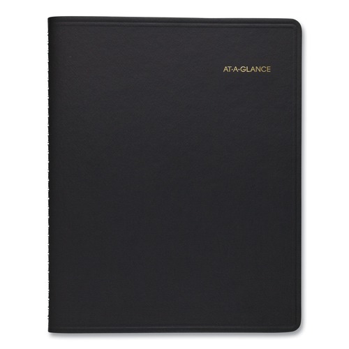 Notebooks & Pads | AT-A-GLANCE 70950V05 Triple View 11 in. x 8.25 in. 12-Month (Jan. to Dec.) 2026 Weekly Vertical-Column Format Appointment Book - Black Cover image number 0