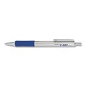 Pens | Zebra 29220 F-402 Fine 0.7 millimeter Retractable Ballpoint Pen - Blue Ink/Stainless Steel/Blue Barrel image number 1