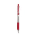 Pens | Pilot 32212 EasyTouch Fine 0.7 millimeter Retractable Ballpoint Pen - Red Ink/Clear Barrel (1-Dozen) image number 4
