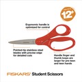 Back to School Sale | Fiskars 1068911 7 in. Long Pointed Tip Offset Student Scissors - Assorted Color Handle image number 1