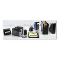 Office Filing Cabinets & Shelves | Artistic ART20004 Urban Collection 3.5 in. x 10 in. x 11.5 in. Punched Metal Magazine File - Black image number 3