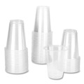 Cups and Lids | Karat C-KC7 7 oz. PET Plastic Cups - Clear (1000/Carton) image number 2