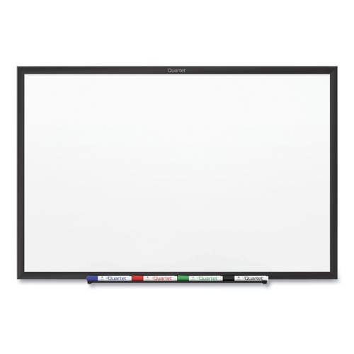 White Boards | Quartet SM531B Classic Series Nano-Clean Dry Erase Board, 24 X 18, Black Aluminum Frame image number 0