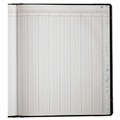 Notebooks & Pads | Boorum & Pease 1602 1/2-150-12 11.94 x 9.78 Sheets 12-Column Double-Page Extra-Durable Bound Book - Black/Maroon/Gold Cover image number 1