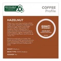 Coffee | Eight O'Clock 5000359069 Coffee K-Cups - Hazelnut (96/Carton) image number 5