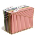File Folders | U Brands 6596U01-12 1/5-Cut Tabs Letter Size U-Eco Hanging File Folders - Assorted (12/Pack) image number 5