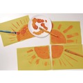 Acrylic & Tempera Paint | Crayola 54-1216-036 16 oz Premier Tempera Paint - Orange image number 3