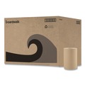 Paper Towels and Napkins | Boardwalk B6252 8 in. x 350 ft. 1-Ply Hardwound Paper Towels - Natural (12/Carton) image number 0