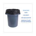 Trash & Waste Bins | Boardwalk H8046HBK 40 in. x 46 in. 45 gal. 0.7 mil Linear Low Density Industrial Flat Pack Can Liners - Black (100/Carton) image number 3