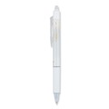 Pens | Pilot PIL15128 0.5 mm Extra-Fine FriXion Clicker Design Erasable Retractable Gel Pen - Black Ink, White Barrel (1-Dozen) image number 0