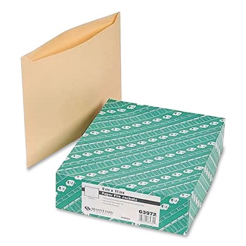 Quality Park QUA63972 Paper File Jackets Letter Size - Buff (100/Box)