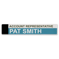 Office Presentation Supplies | Advantus 75329 9 in. x 2 in. Panel Wall Sign Acrylic Name Holder - Clear (6/Pack) image number 0