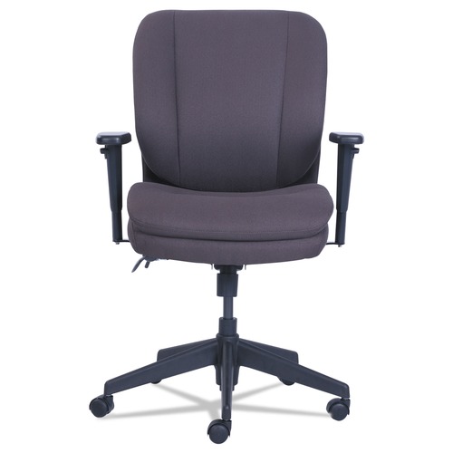 Office Chairs | SertaPedic 48967B Cosset 275-lb. Capacity Ergonomic Task Chair - Gray/Black image number 0