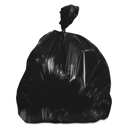 Trash Bags | Heritage H4832TK 24 in. x 32 in. 1 mil. 16-Gallon Linear Low Density Can Liners with AccuFit Sizing - Black (500/Carton) image number 0